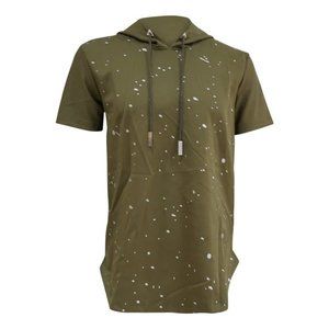 WORTHY DIGI PRINT HOODIE TEE